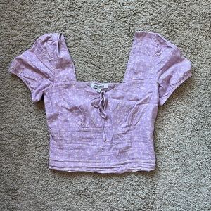 Pretty floral top!